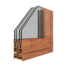 Customized Aluminiumprofil Isoliertes Schiebfenster